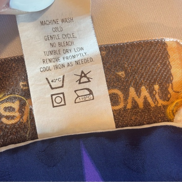 VINTAGE DAVID BROWN CALIFORNIA 70s 80s Bright Geometric Muumuu Kaftan Tunic - Picture 9 of 16